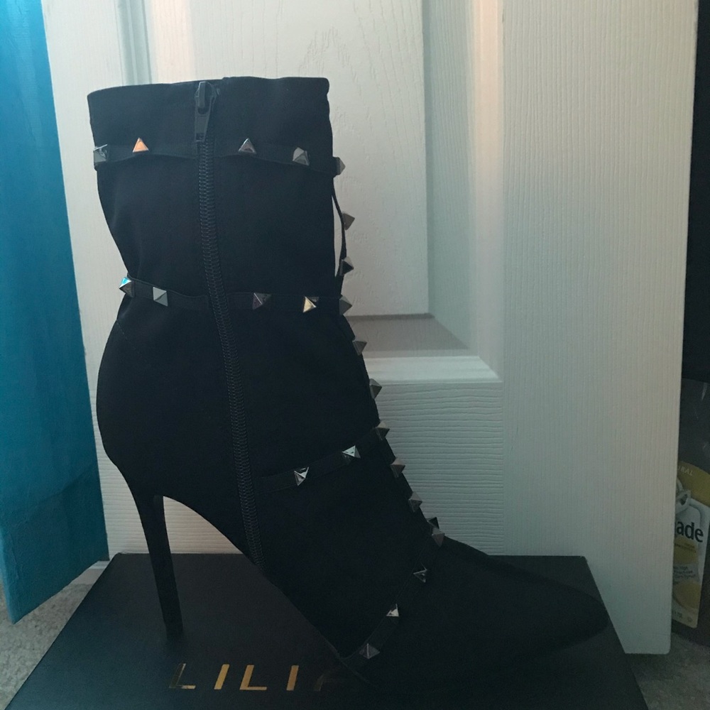 Black booties
